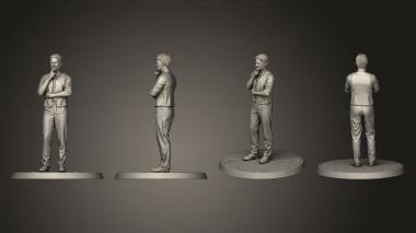 Figurines of people reporter arkham horror 3d model