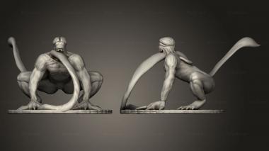 Figurines of people Resident Evil Licker tongue 3d model