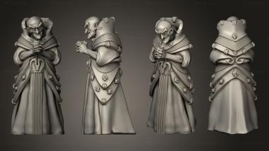 Figurines of people Return to Land Sand eustace ram mentor 3d model