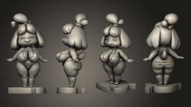 Figurines of people Reward Isabelle 3d model