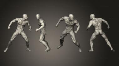 Figurines of people Spider Man SYMBIOTE BLACK 3d model