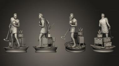 Figurines of people Riddler Jim Carrey 3d model
