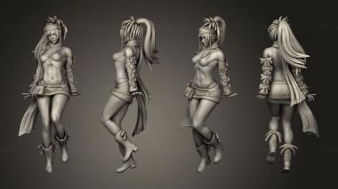 Figurines of people Rikku Fantasy RIKKU 3d model