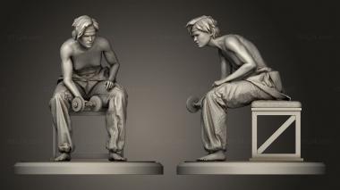 Figurines of people Rodriguez nsfw 3d model