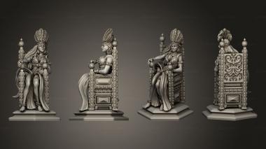 Figurines of people Rough and Tumble Rough Horde queen 3d model