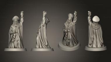 Figurines of people SACRIFICERS 3d model