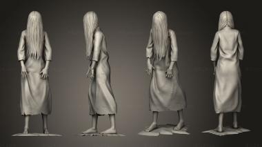 Figurines of people Sadako Stand 3d model
