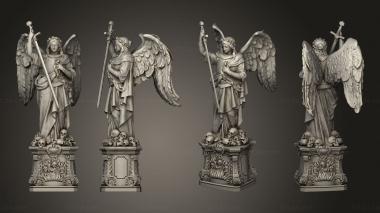 Figurines of people SAINT HELENA AND HELENA CATHEDRAL WING 3d model