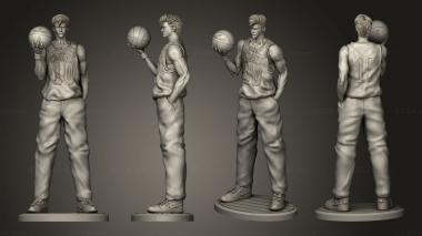 Figurines of people Sakuragi Hanamichi 3d model