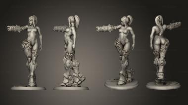 Figurines of people samus aran metroid 3d model