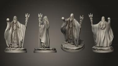 Figurines of people Sauron 3d model
