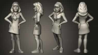 Figurines of people Scooby Doo 3d model