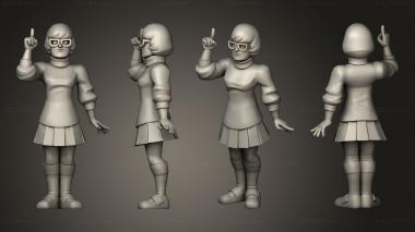 Figurines of people Scooby Doo 3d model