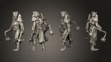 Figurines of people scourge crossbow 3d model