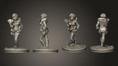 Figurines of people Fancy d Trickster 3d model