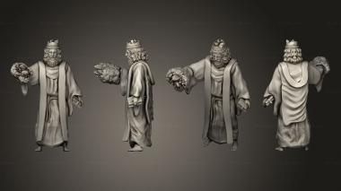Figurines of people Sepulcrum Crystal Knight Book 3d model