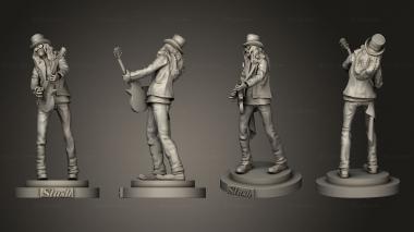 Figurines of people sh 3d model