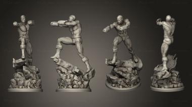 Figurines of people Shocker 3d model