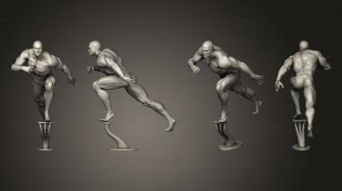 Figurines of people SILVER SURFER ver 3d model