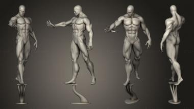 Figurines of people SILVER SURFER ver 3d model