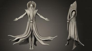 Figurines of people Sons Midnight Dens Hovering 3d model