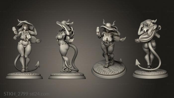 Figurines of people (Stacys Mom Beach, STKH_2799) 3D models for cnc