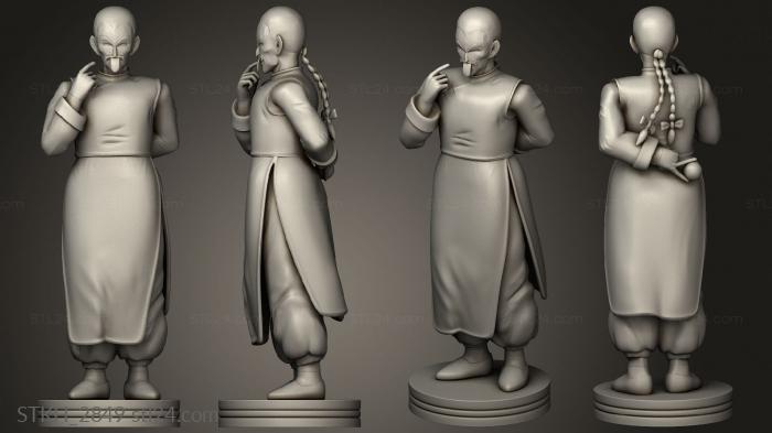 Figurines of people (Taopaipai Dragonball Downer, STKH_2849) 3D models for cnc