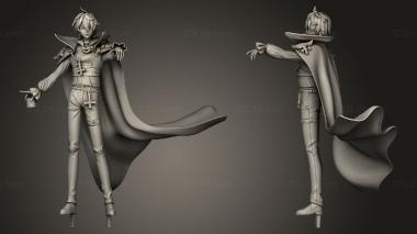 Figurines of people Tartaglia Halloween 3d model