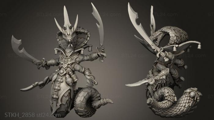 Figurines of people (Tessys Wind Swords, STKH_2858) 3D models for cnc