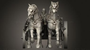 Figurines of people The Chariot Chain 3d model