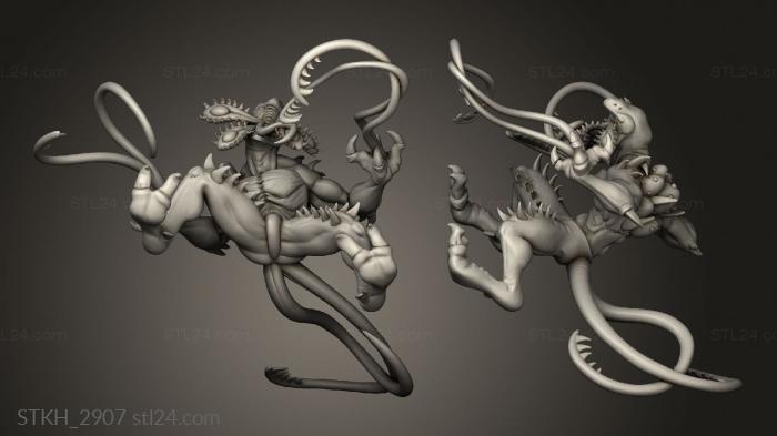 Figurines of people (The Lost Cave Lograron Kogdragon, STKH_2907) 3D models for cnc