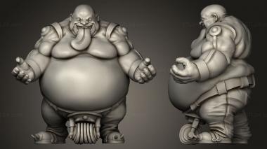 Figurines of people the meta humans batch gang psychotic zandro berdila 3d model