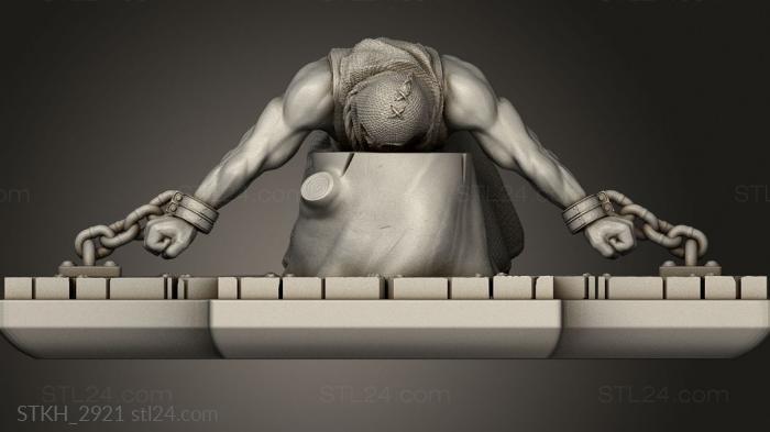 Figurines of people (The Path Garoht Executioner Prisoner, STKH_2921) 3D models for cnc