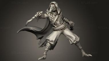 Figurines of people Thieves the Shadowlands Guild Ku Velg Street Runner 3d model