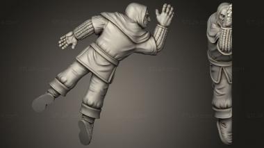 Figurines of people Through Dead Guards Duncan Shadow 3d model