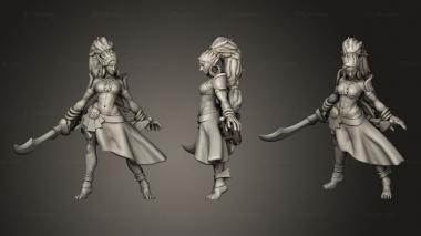 Figurines of people Urbosa Legend Zelda 3d model
