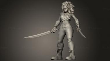 Figurines of people Vault Survivor Ivony 3d model