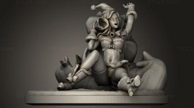 Figurines of people Village Hope Vampires christmas 3d model