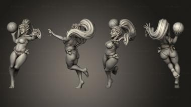 Figurines of people VVM BEACH ELF 3d model