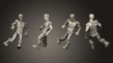 Figurines of people Rad Walker 3d model