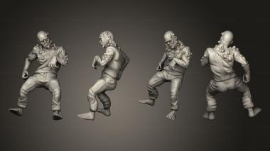 Figurines of people Rad Walker 3d model