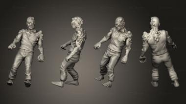 Figurines of people Rad Walker 3d model