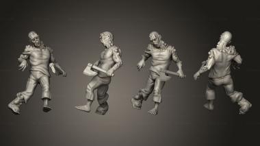 Figurines of people Rad Walker 3d model