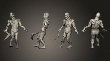 Figurines of people Rad Walker 3d model