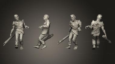 Figurines of people Rad Walker 3d model
