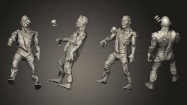 Figurines of people Rad Walker 3d model