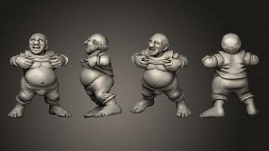 Figurines of people Warhammer 3d model