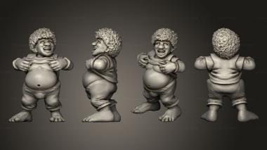 Figurines of people Warhammer 3d model