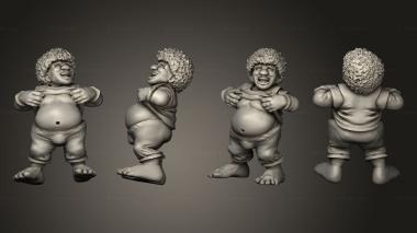Figurines of people Warhammer 3d model