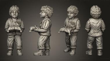 Figurines of people Wedding Boy 3d model